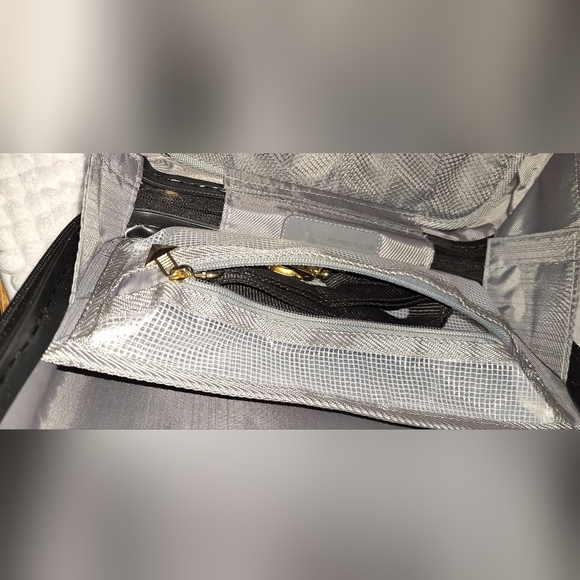 Triforce Elite Hardshell Cosmetic Makeup Case Luggage Carry On Multi Marble - Picture 8 of 11